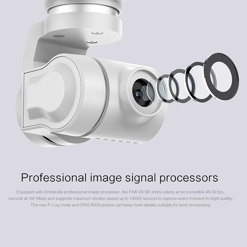 Xiaomi FIMI X8 SE 2020 Combo Quadrocopter RtF Kameraflug Weiß