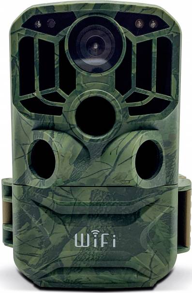 Braun Germany Scouting Cam Black800 WiFi Wildkamera Fernbedienung, Black LEDs, WLAN, Zeitrafferfunktion Camouflage Grün