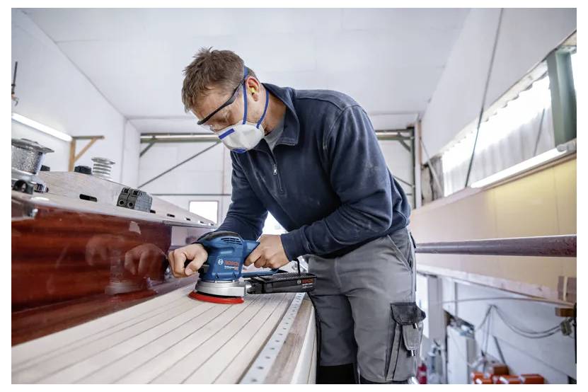 Bosch Professional 0601372800 Exzenterschleifer 340 W Ø 150 mm