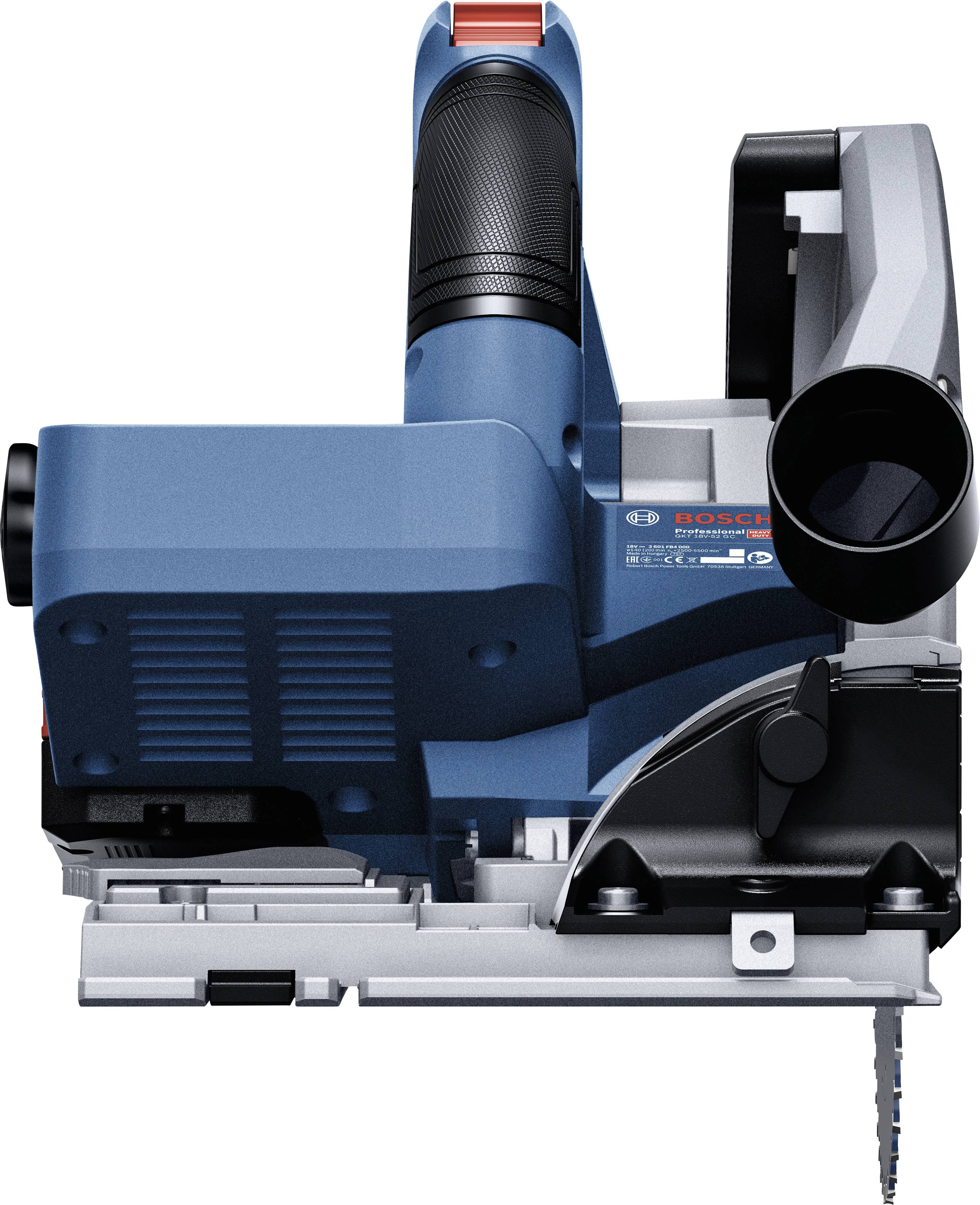 Bosch Professional BITURBO GKT 18V-52 GC Akku-Tauchsäge 140mm 20mm 1620W