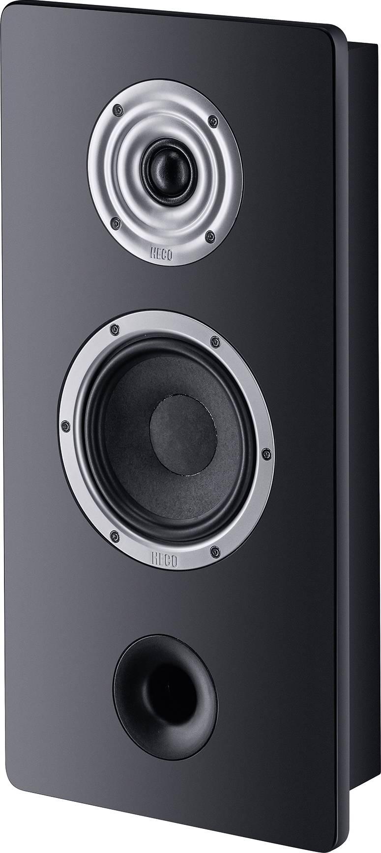 HECO Ambient 22 F schwarz On-Wall-Lautsprecher Schwarz 120W 62Hz - 42500Hz 1St.