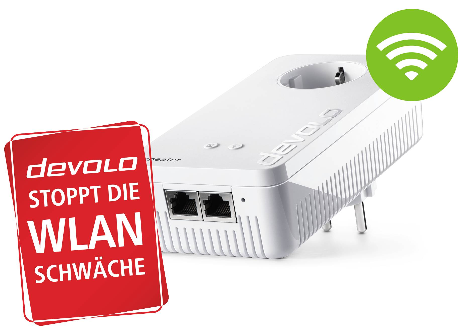 Devolo WiFi Repeater+ ac WLAN Repeater 8701 EU WLAN 1200 MBit/s