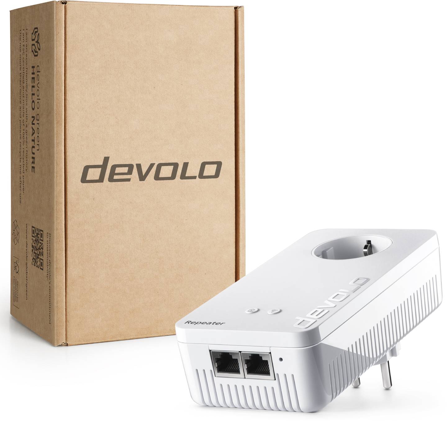 Devolo WiFi Repeater+ ac WLAN Repeater 8701 EU WLAN 1200 MBit/s