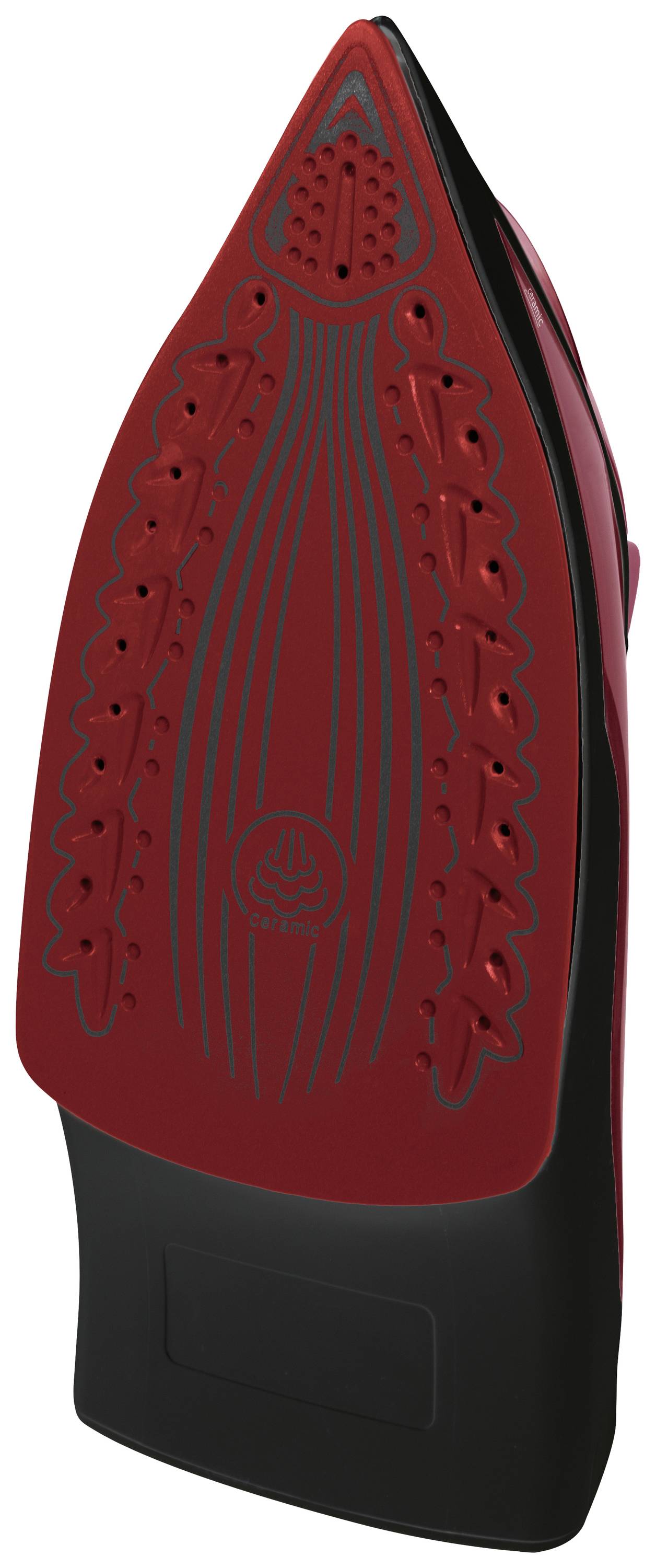 Clatronic DB 3752 Dampfbügeleisen Schwarz, Rot 2200W