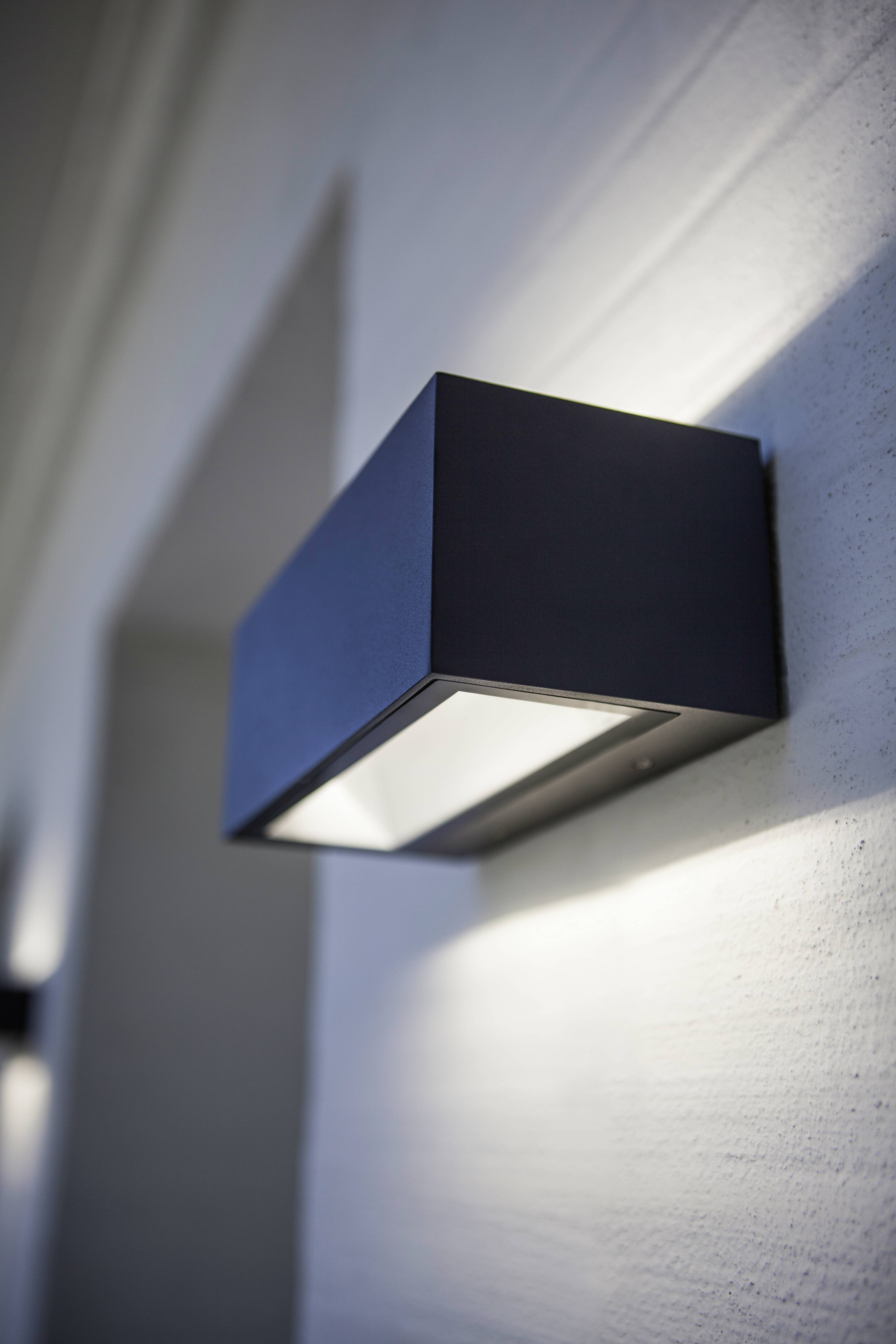 Lutec GEMINI 5189112118 LED-Außenwandleuchte 20 W Anthrazit