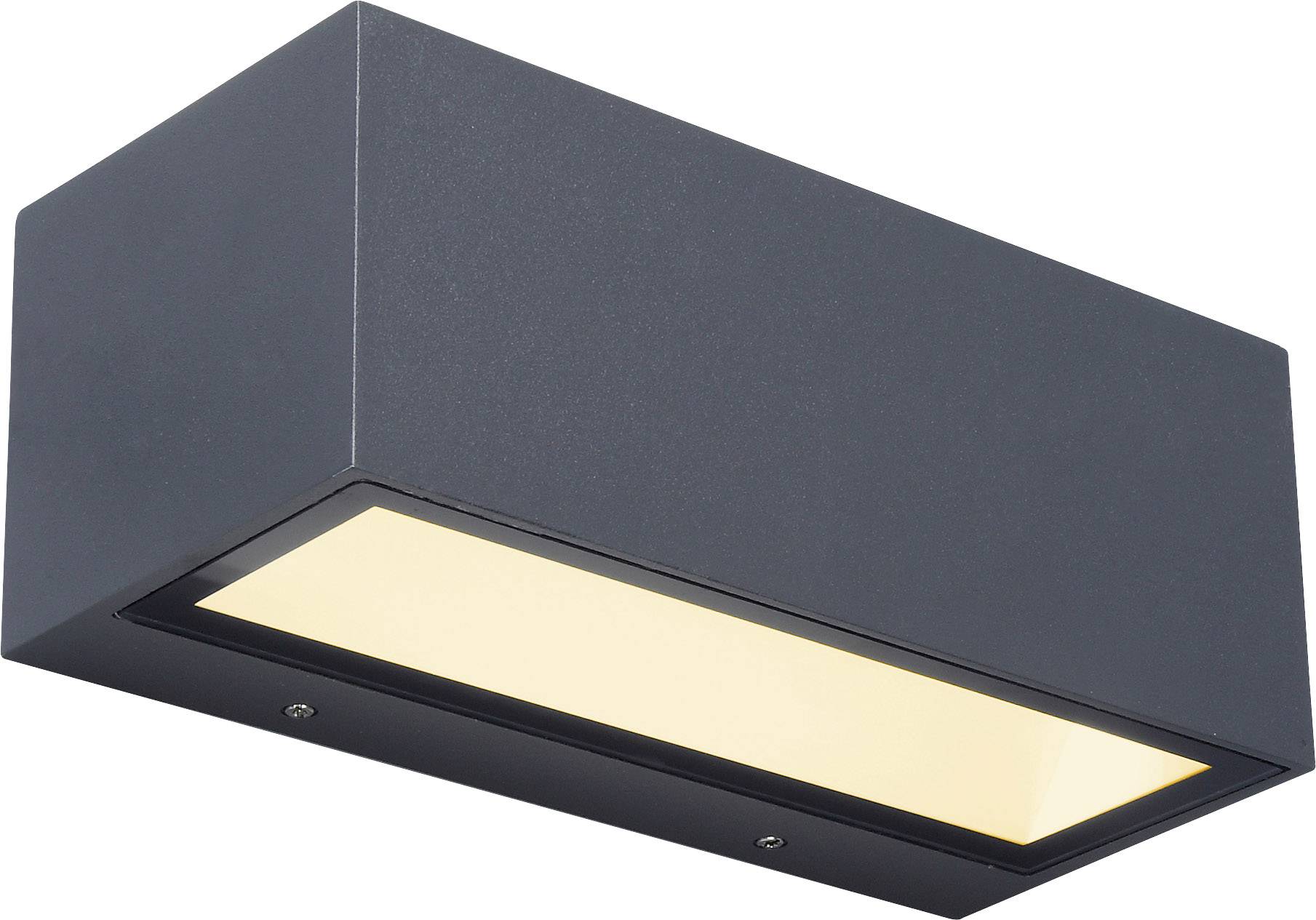 Lutec GEMINI 5189112118 LED-Außenwandleuchte 20 W Anthrazit