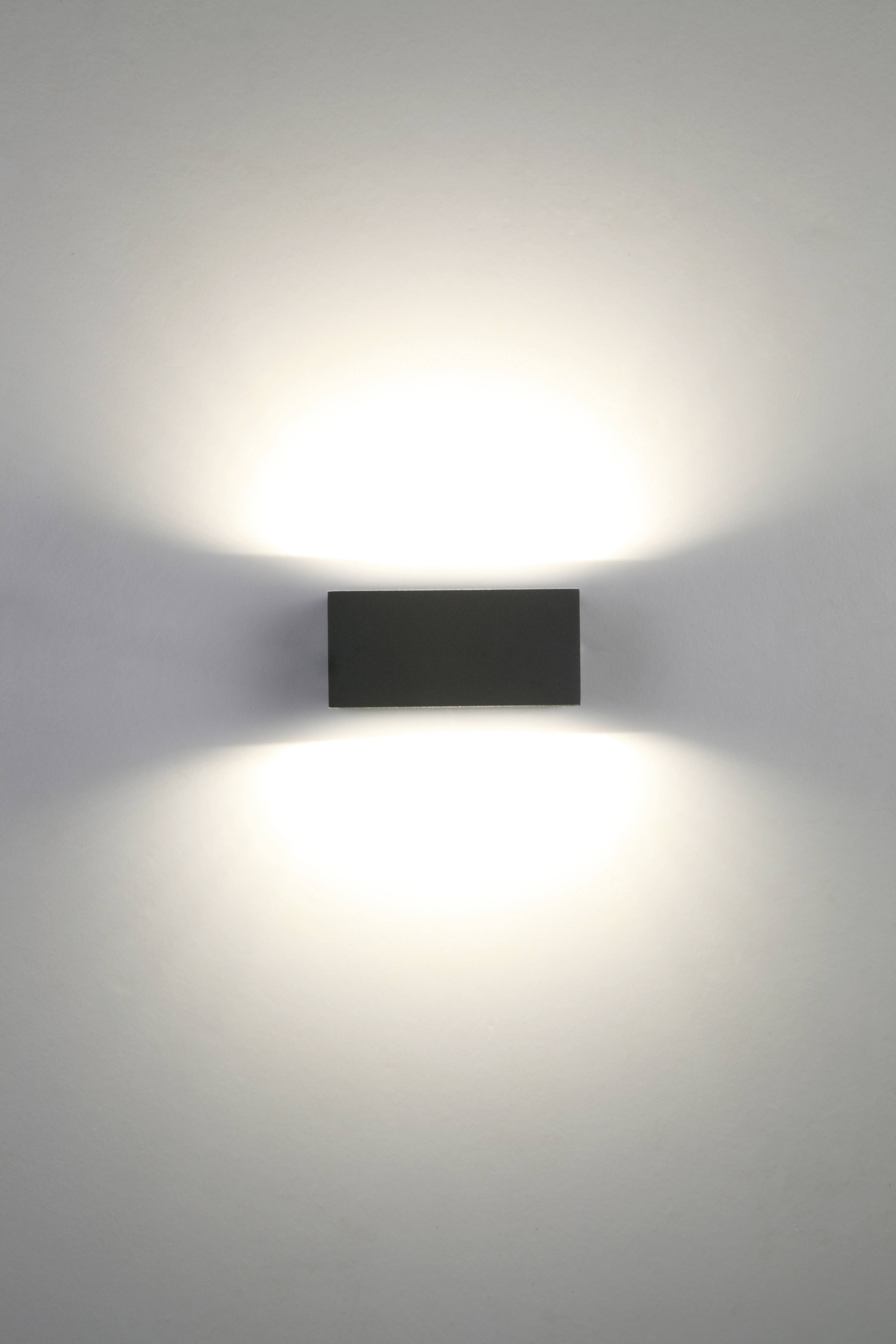 Lutec GEMINI 5189113118 LED-Außenwandleuchte 10.5 W Anthrazit