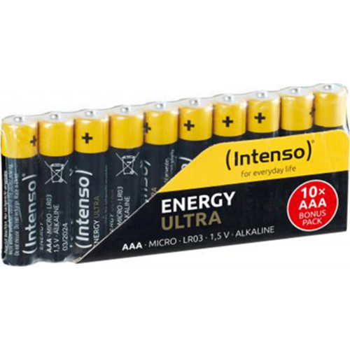 Intenso Energy-Ultra Pile LR3 (AAA) alcaline(s) 1.5 V 10 pc(s)