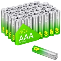 GP Super Micro (AAA)-Batterie Alkali-Mangan 1.5V 40St. GP Super Micro (AAA)-Batterie Alkali-Mangan 1.5V 40St.