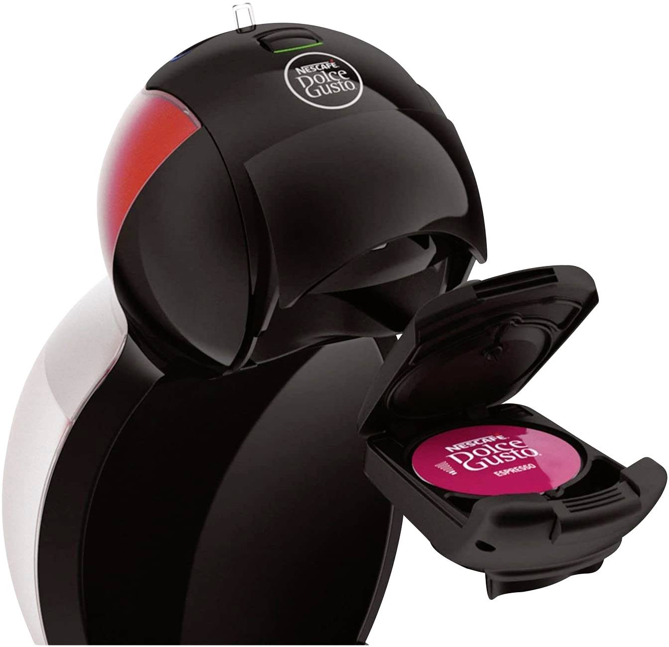 DeLonghi EDG 355.B1 Kapselmaschine Schwarz, Rot, Orange, Gelb