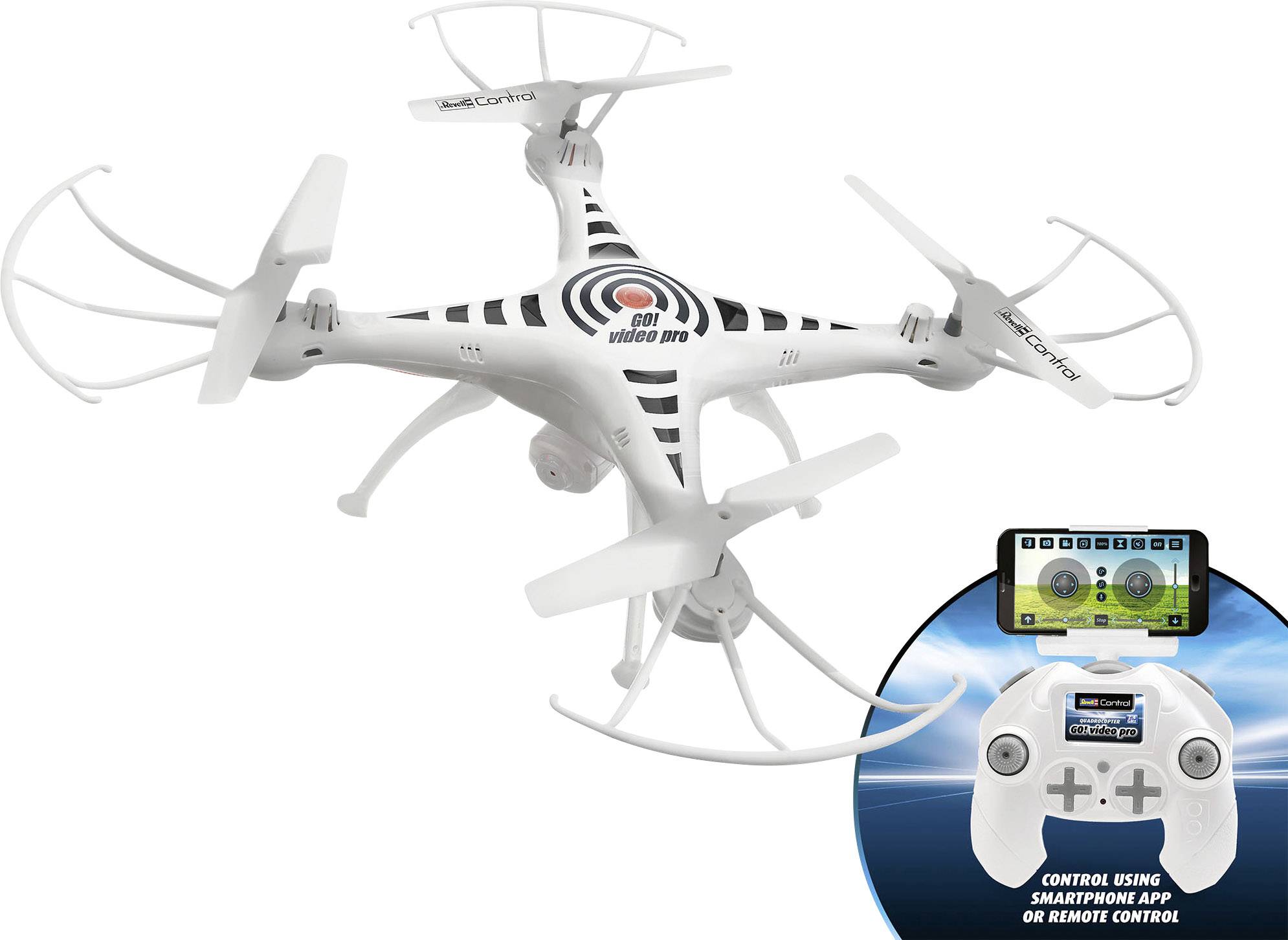 Revell GO! Video Pro Quadrocopter RtF Einsteiger, Kameraflug