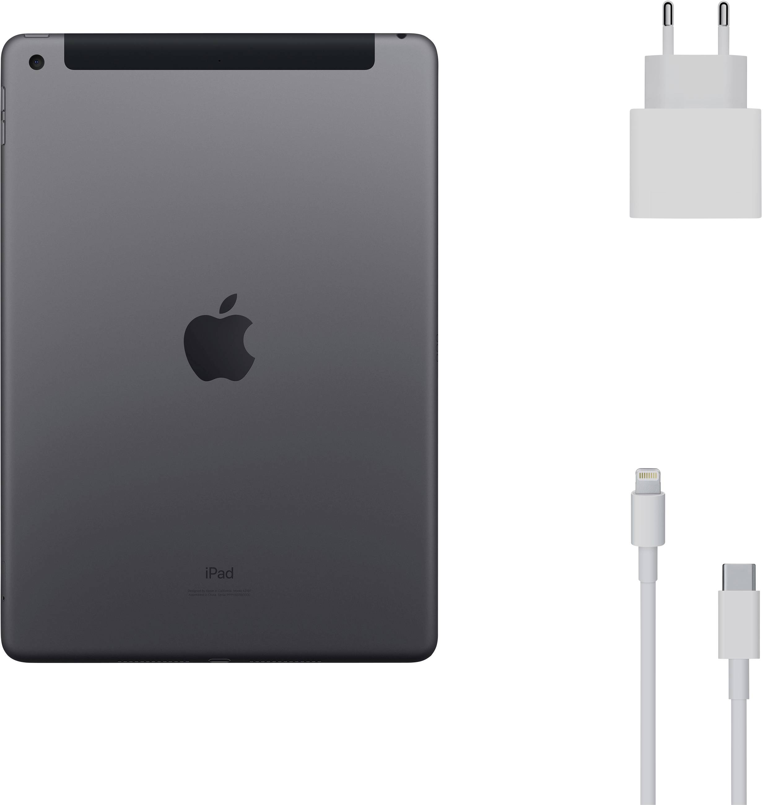 Apple iPad 10.2 (8. Generation, 2020) WiFi + Cellular 128 GB Spacegrau 25.9 cm (10.2 Zoll) 2160 x 1620 Pixel