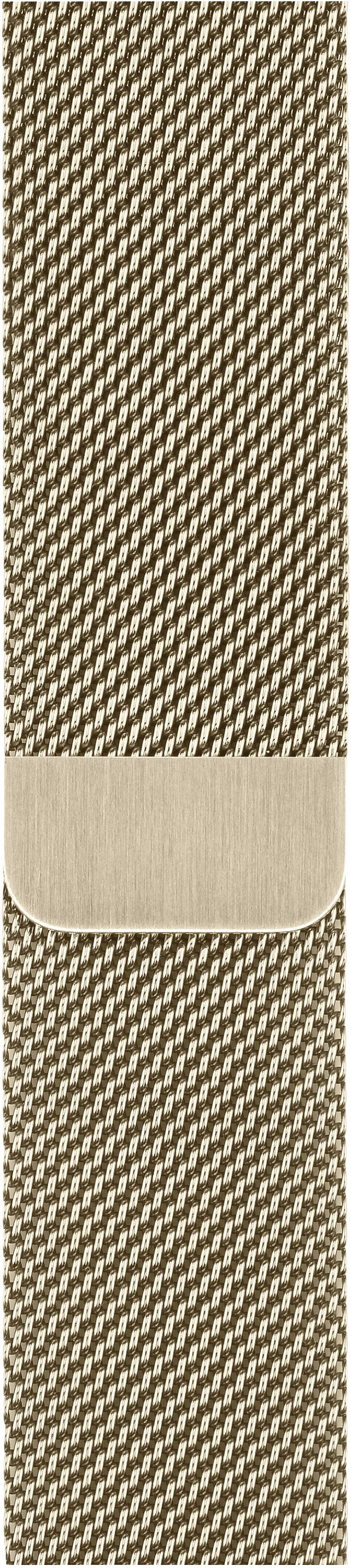 Apple Band Milanaise Armband 44 mm Gold Milanese