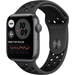 Apple Watch SE Nike Edition GPS 44 mm Aluminiumgehäuse Space Grau Sportarmband Anthracite Black