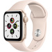 Apple Watch SE GPS 40 mm Aluminiumgehäuse Roségold Sportarmband Pink Sand