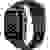 Apple Watch Series 6 GPS 44 mm Aluminiumgehäuse Space Grau Sportarmband Schwarz