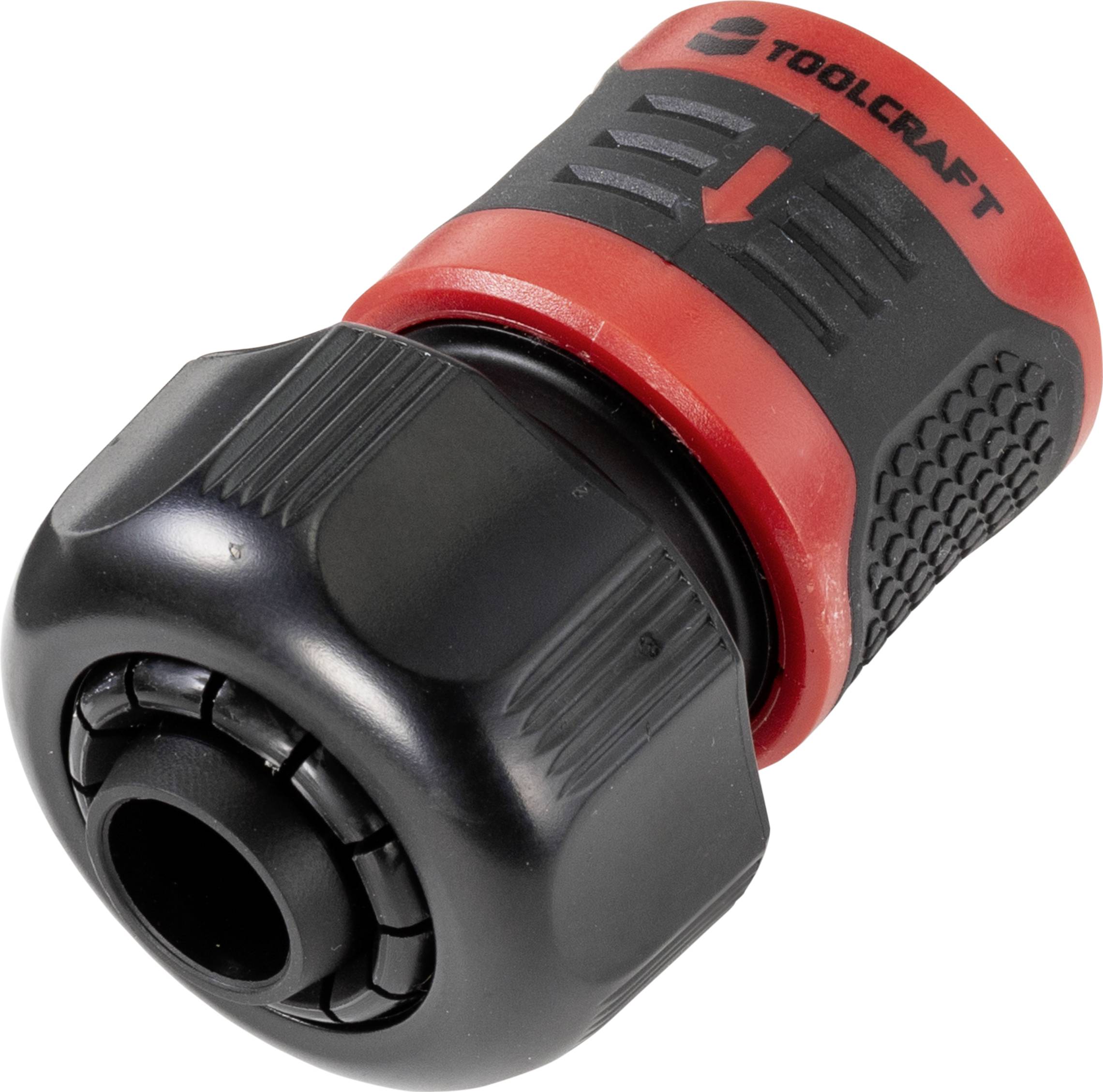 TOOLCRAFT 2302361 Kunststoff Schlauchkupplung 16 - 19mm (3/4") Ø