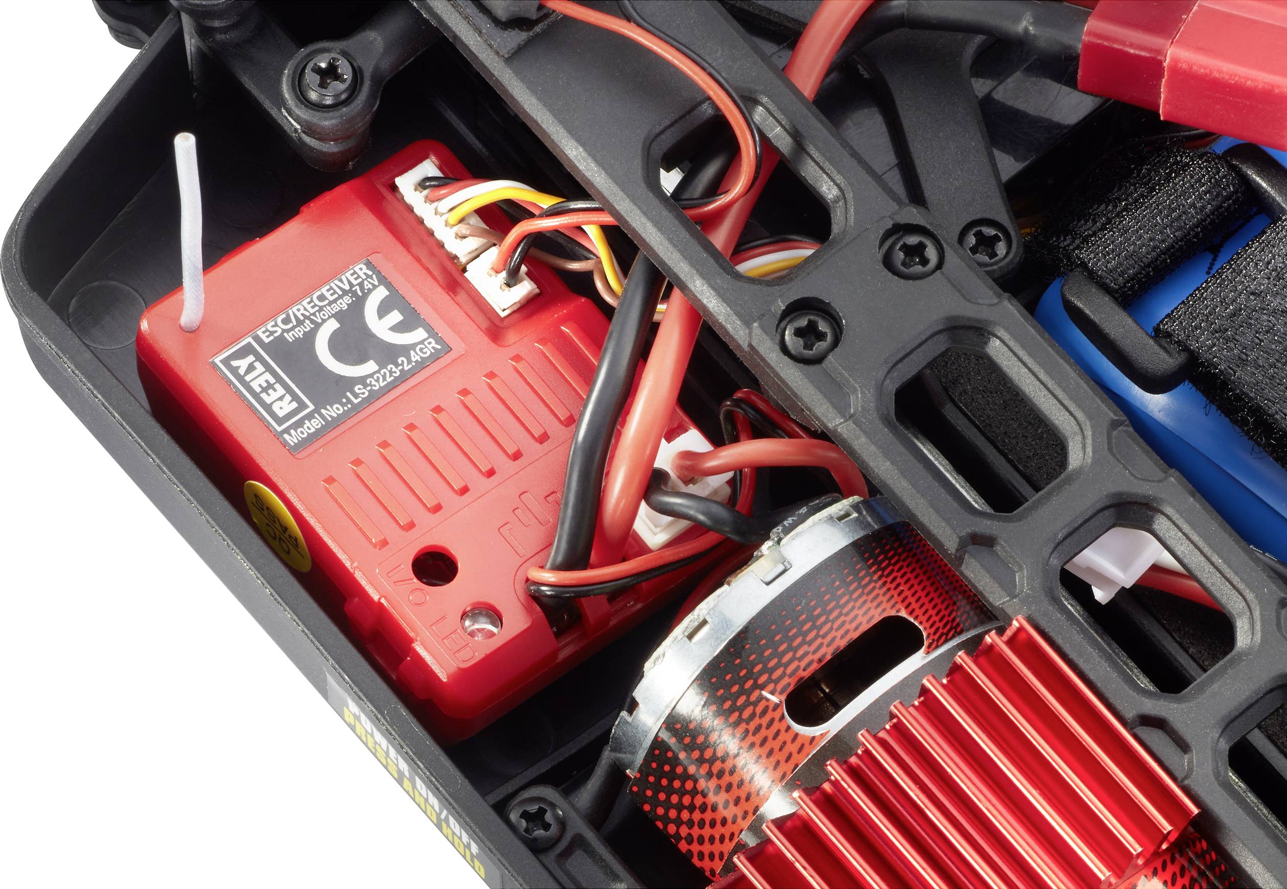 Reely Jovage 4x4 Orange, Weiß Brushed 1:16 RC Einsteiger Modellauto Elektro Truggy Allradantrieb (4WD) RtR 2,4 GHz Inkl. Akku und Ladegerät