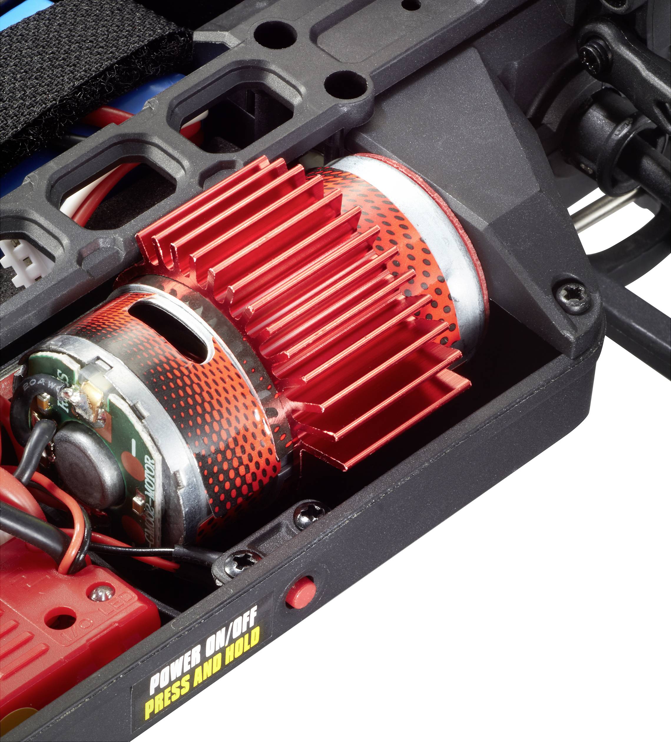 Reely Jovage 4x4 Orange, Weiß Brushed 1:16 RC Einsteiger Modellauto Elektro Truggy Allradantrieb (4WD) RtR 2,4GHz Inkl. Akku und