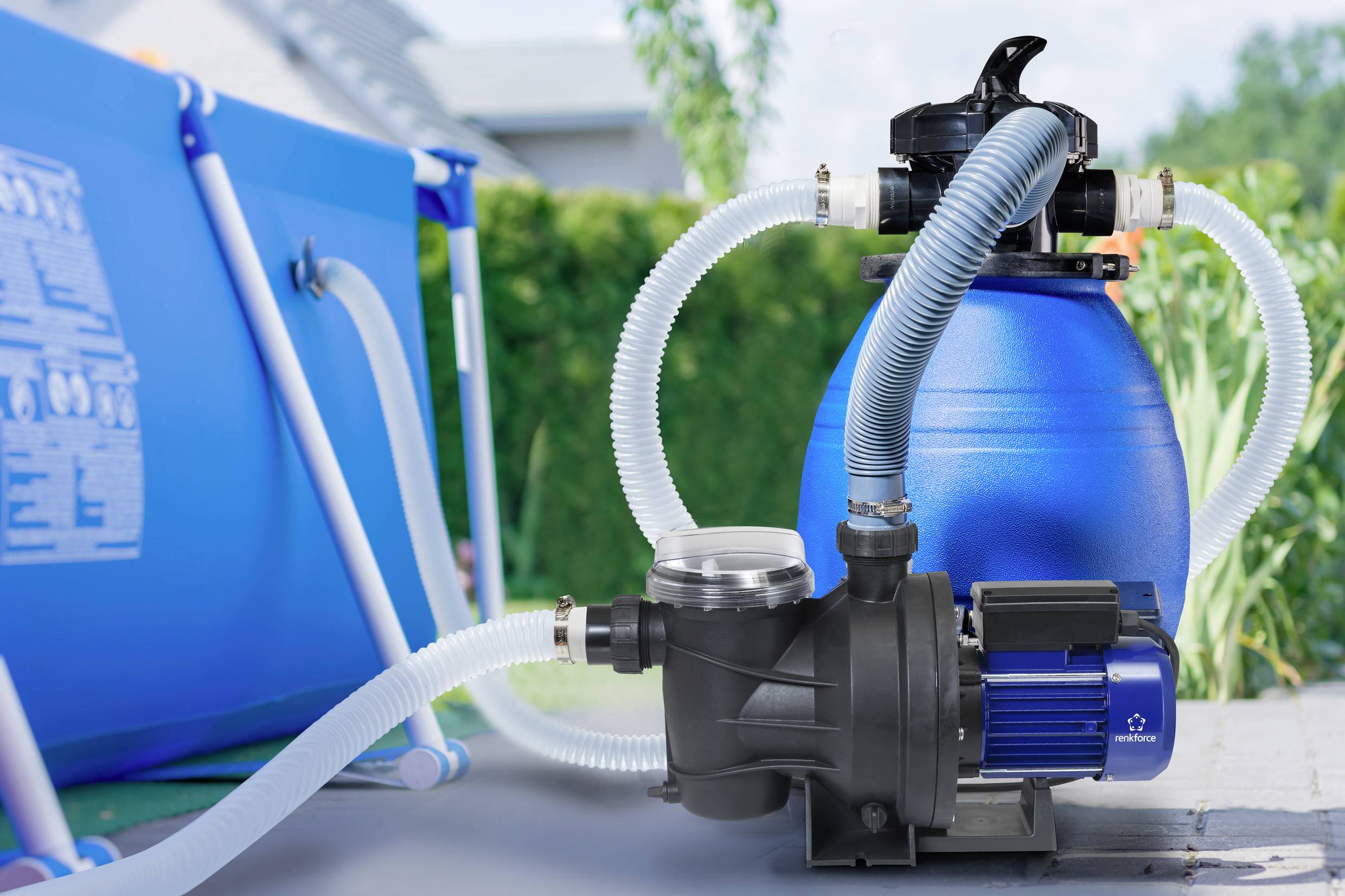 Renkforce RF-4604758 2302379 Poolpumpe 15000 l/h 13.5m