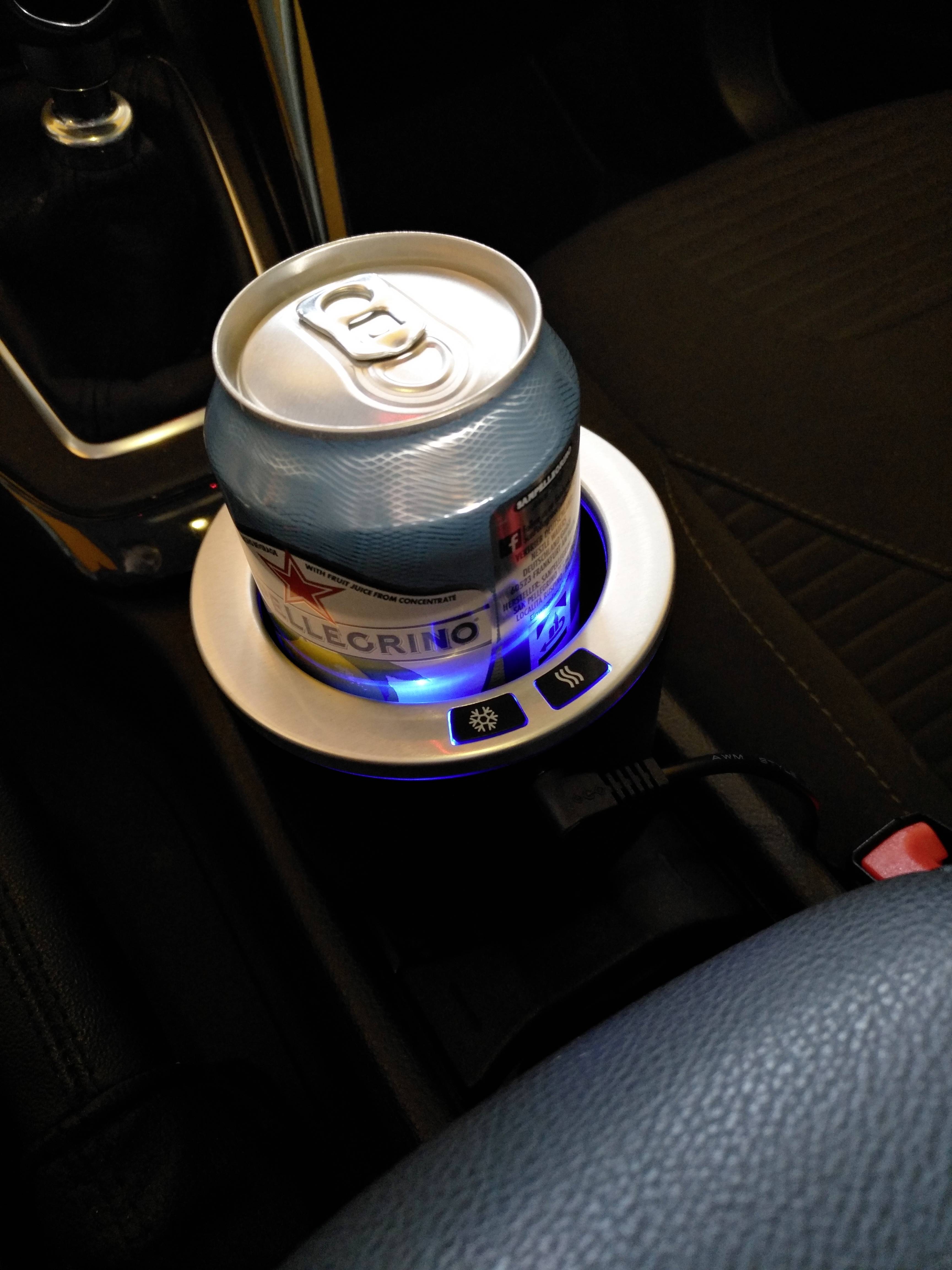 Seecode Car-Cup Cooler / Heaster Getränkehalter Thermoelektrisch 12V Schwarz