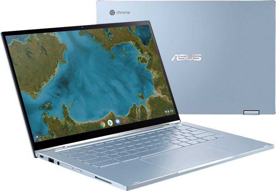 Asus C433TA-AJ0139 35.6cm (14 Zoll) Chromebook Intel® Core™ i5 i5-8200Y 8GB 128GB SSD Intel HD Graphics 615 Chrome OS Silber