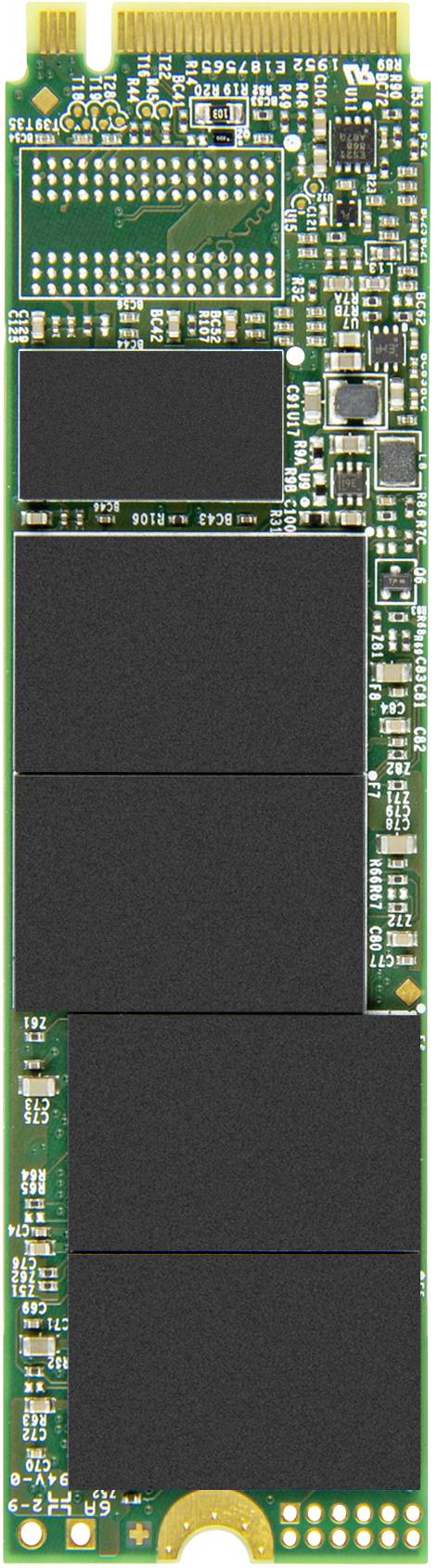 Transcend MTE662T 512 GB SSD intern M.2 2280 doppelseitig PCI Express 3.0 x4 NVMe