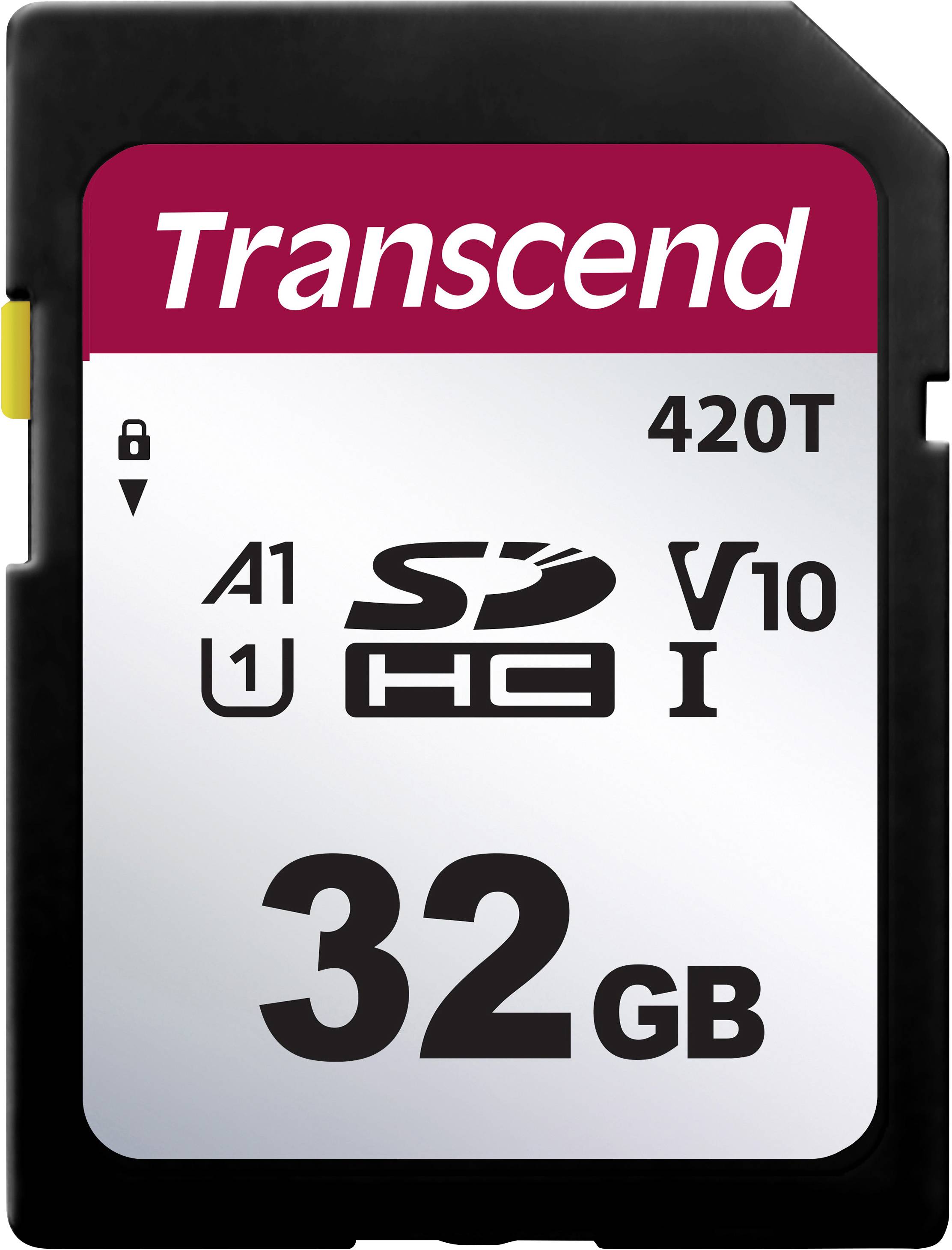 Transcend TS32GSDC420T SD-Karte Industrial 32 GB v30 Video Speed Class