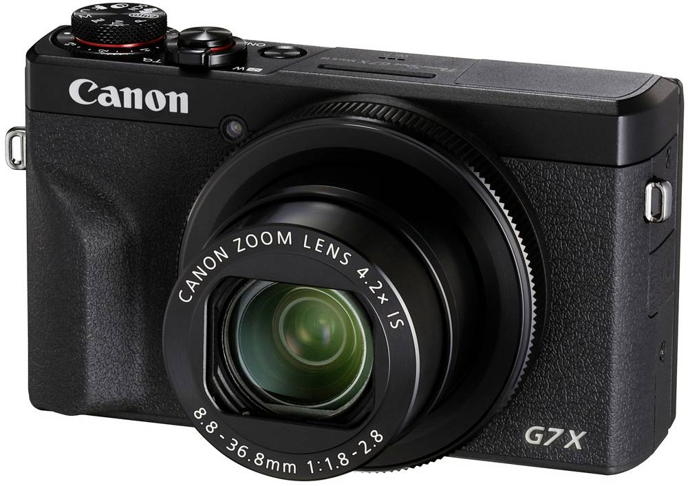 Canon PowerShot G7 X Mark III Digitalkamera 20.1 Megapixel Schwarz 4K-Video, Full HD Video, Bluetooth