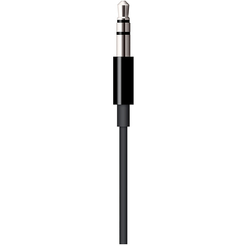 Apple iPhone, iPad, MacBook Anschlusskabel [1x Lightning-Stecker - 1x Klinkenstecker 3.5 mm] 1.20m Schwarz