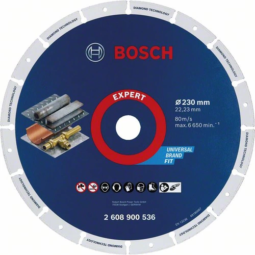 Bosch Accessories 2608900536 M14 Diamanttrennscheibe Durchmesser 230 mm Bohrungs-Ø 22.23 mm 1 St. Bosch Accessories 2608900536 M14 Diamanttrennscheibe Durchmesser 230 mm Bohrungs-Ø 22.23 mm 1 St.