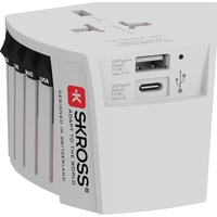 Skross 1302962 Reiseadapter MUV USB (AC) Skross 1302962 Reiseadapter MUV USB (AC)
