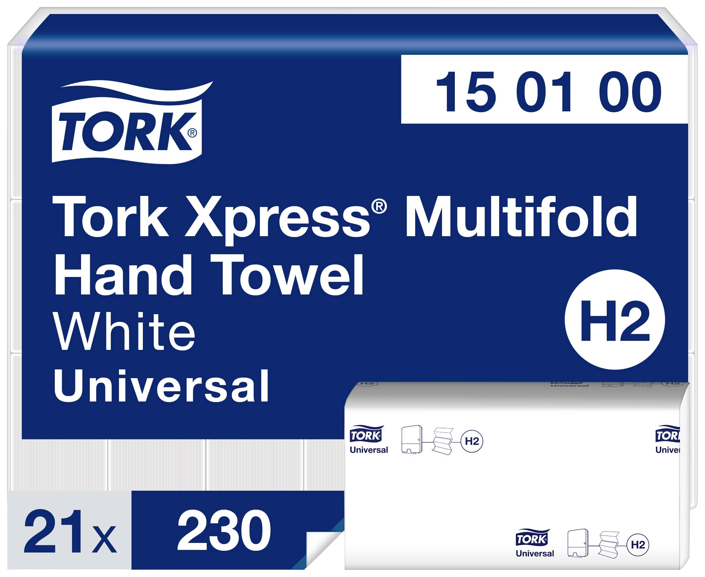 TORK 150100 Papierhandtücher Weiß 21 St.