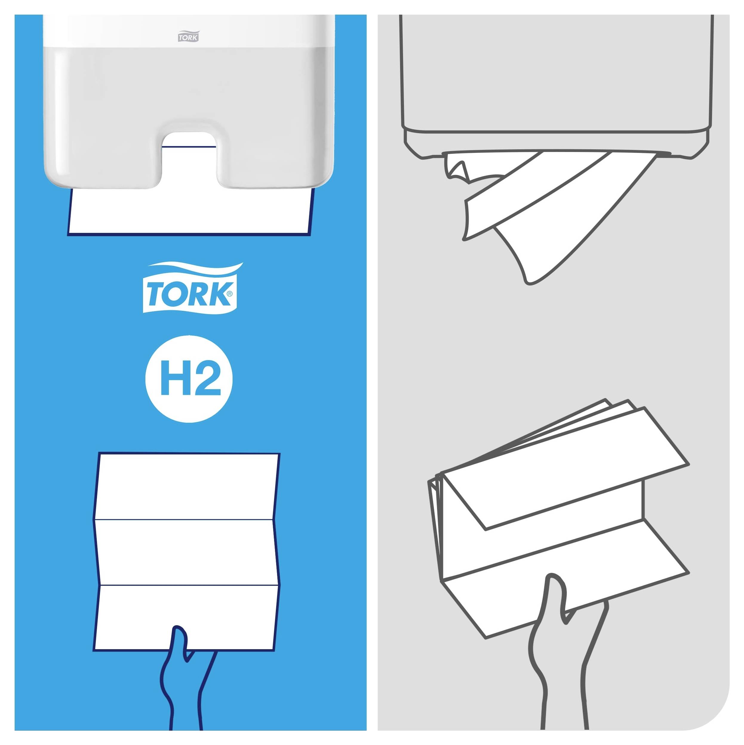 TORK 471093 Papierhandtücher Weiß 20St.