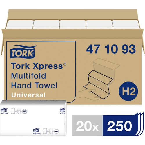 TORK 471093 Essuie-main en papier blanc 20 pc(s)