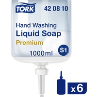 TORK Handwash 420810 Flüssigseife 1l 6St. TORK Handwash 420810 Flüssigseife 1l 6St.