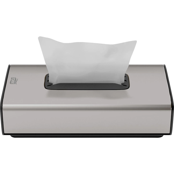 TORK 460013 Spender für Kosmetiktücher Kunststoff, Metall Herstellerfarbe Edelstahl 1 St. TORK 460013 Spender für Kosmetiktücher Kunststoff, Metall Herstellerfarbe Edelstahl 1 St.