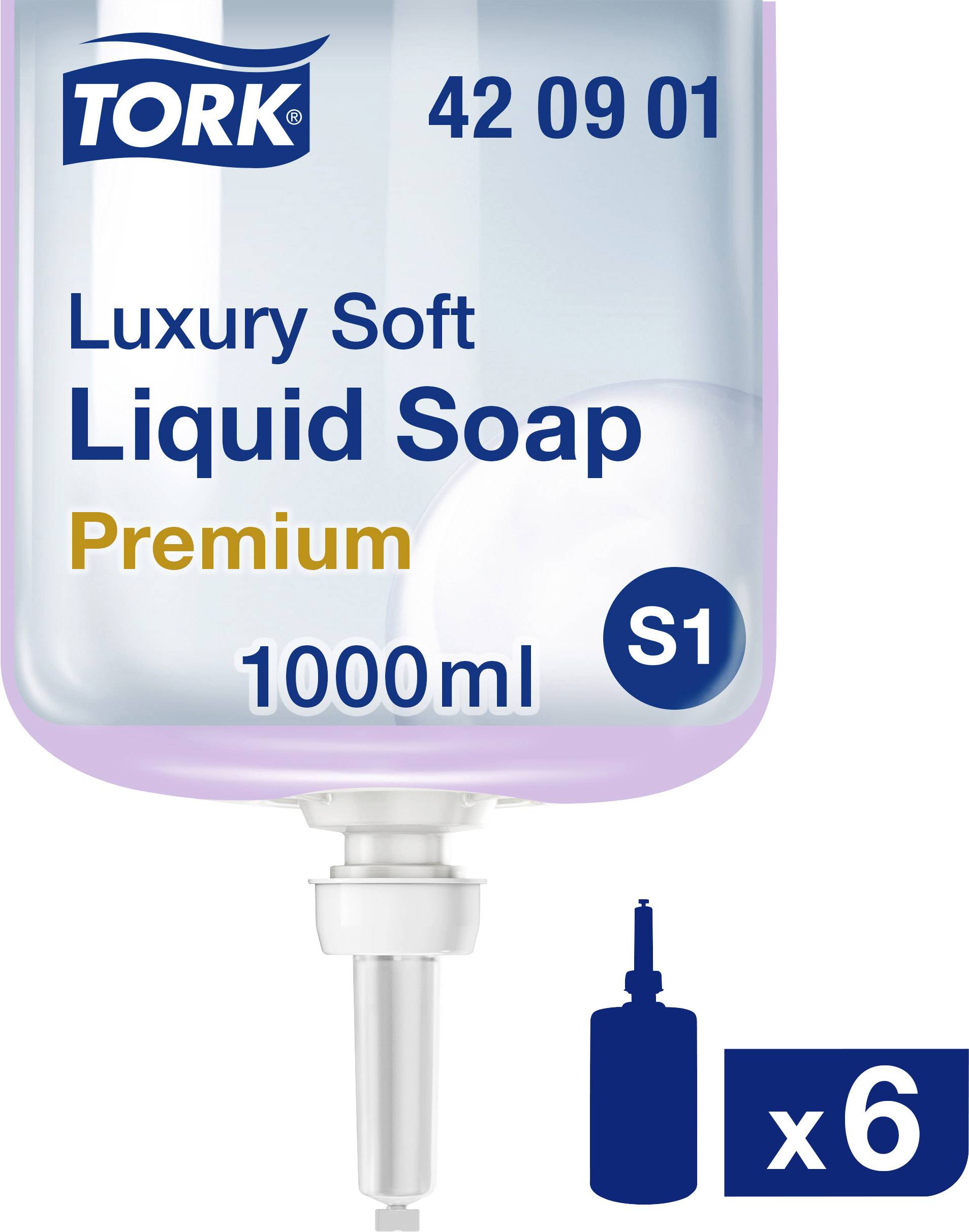 TORK Luxury Soft 420901 Flüssigseife 1l 6St.