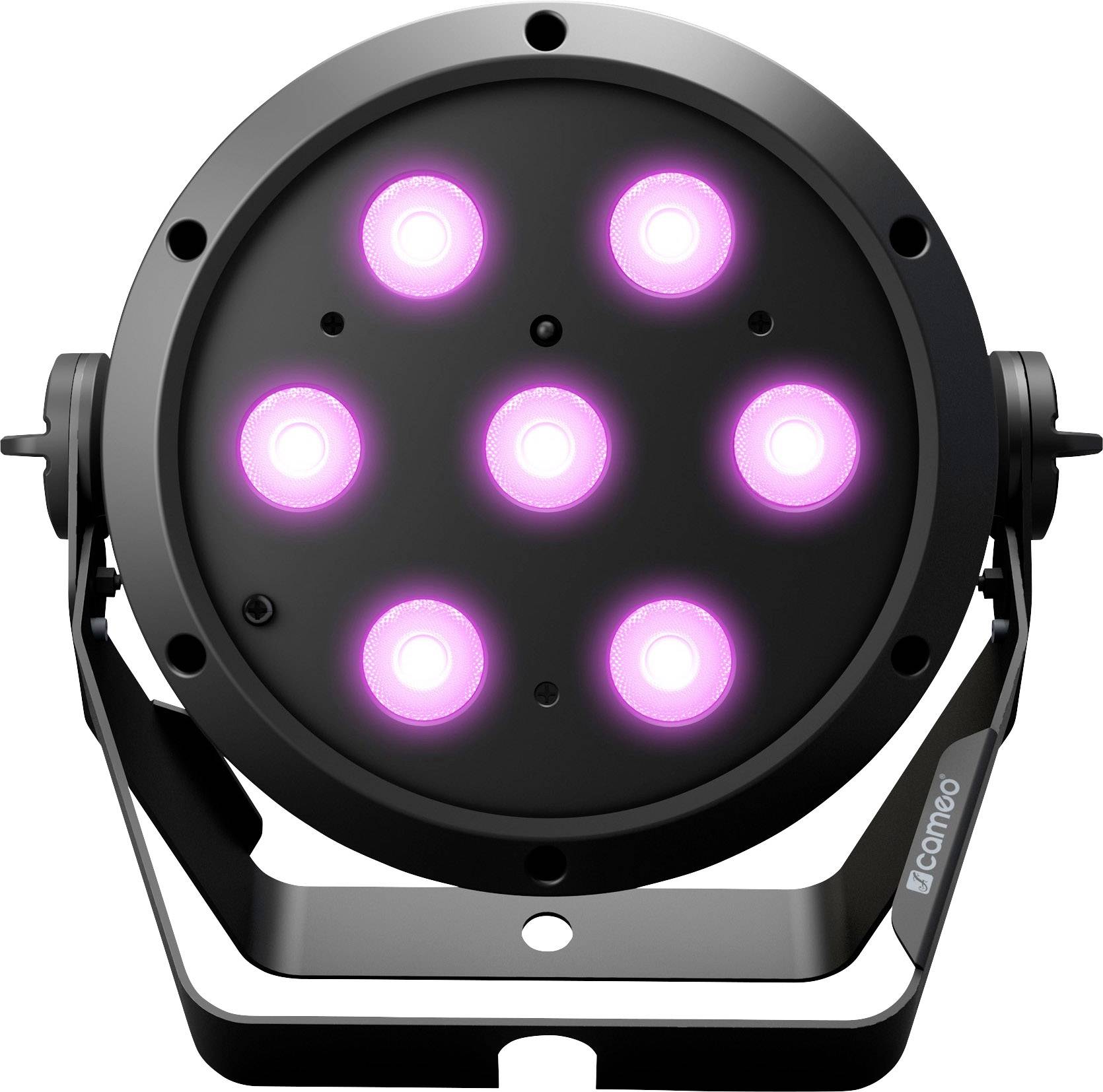 Cameo ROOT PAR 4 LED-PAR-Scheinwerfer Anzahl LEDs (Details): 7 4W Schwarz