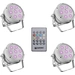 Cameo ROOT PAR 4 WH SET 1 LED-PAR-Scheinwerfer Anzahl LEDs (Details): 7 4W Weiß Cameo ROOT PAR 4 WH SET 1 LED-PAR-Scheinwerfer Anzahl LEDs (Details): 7 4W Weiß
