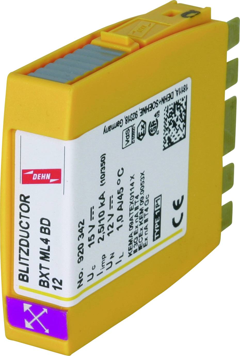 DEHN 920342 BXT ML4 BD 12 Kombiableiter 20 kA 1St.