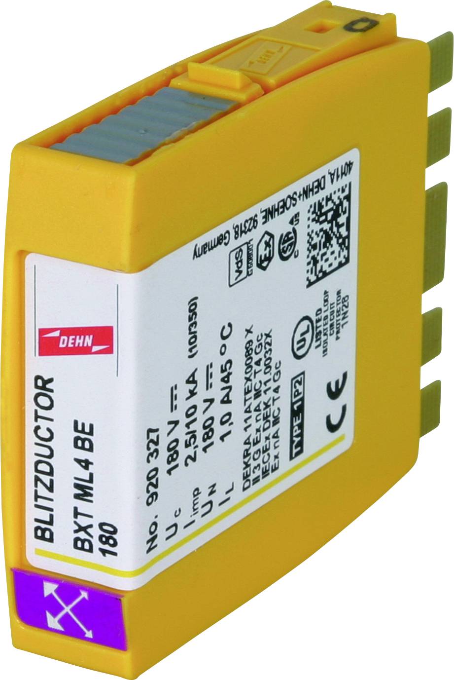 DEHN 920327 BXT ML4 BE 180 Kombiableiter 20 kA 1St.