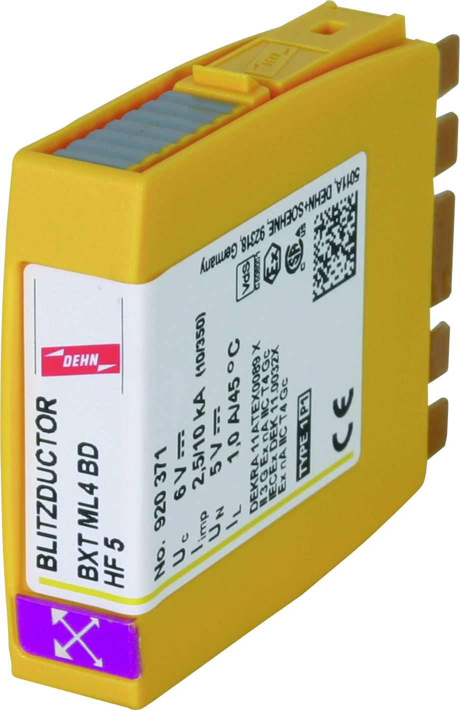 DEHN 920371 BXT ML4 BD HF 5 Kombiableiter 20 kA 1St.