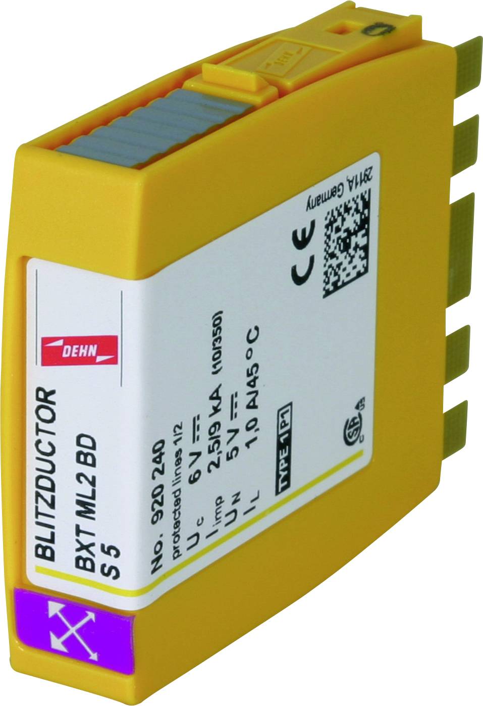 DEHN 920240 BXT ML2 BD S 5 Kombiableiter 20 kA 1St.