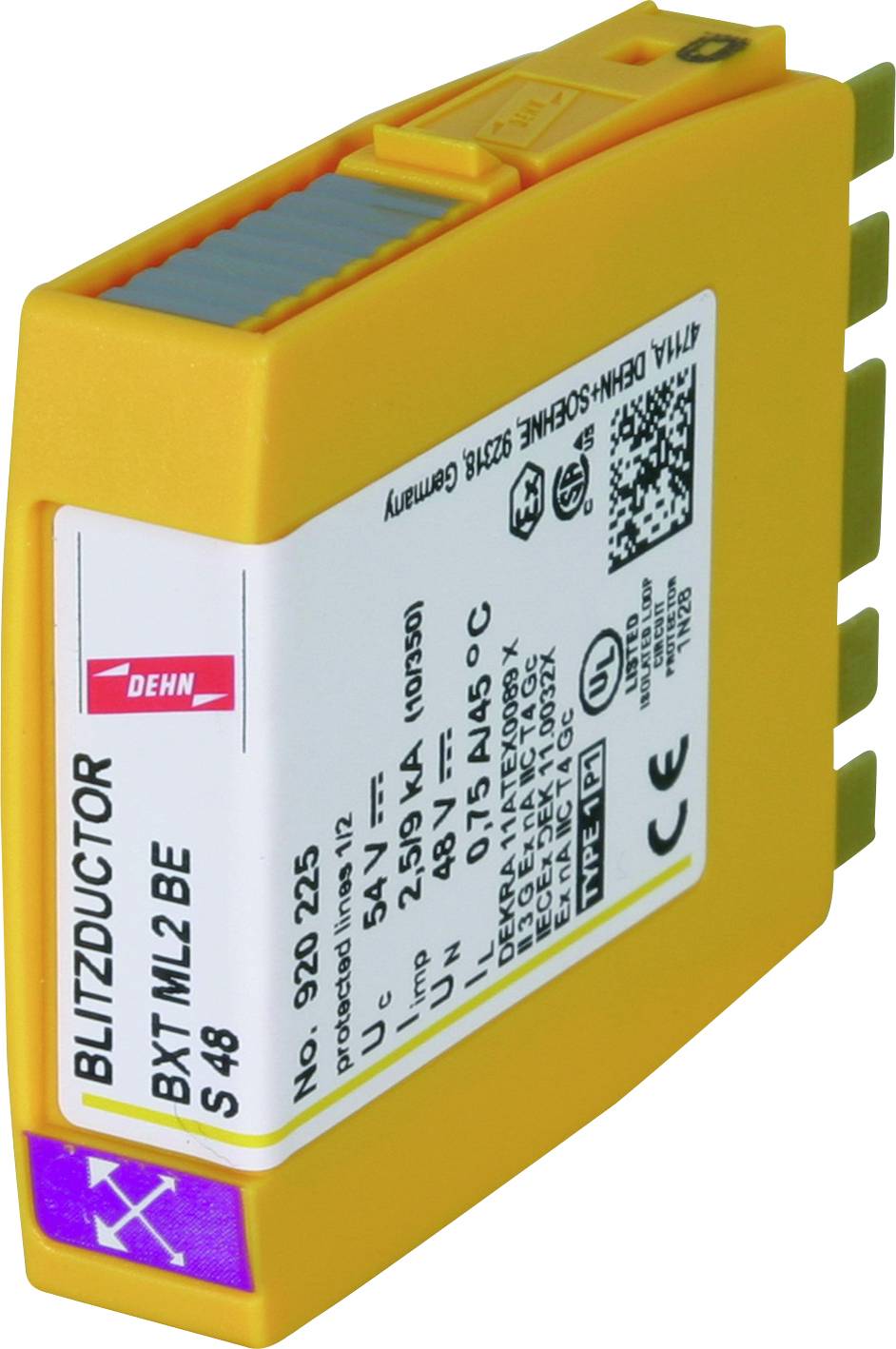 DEHN 920225 BXT ML2 BE S 48 Kombiableiter 20 kA 1St.