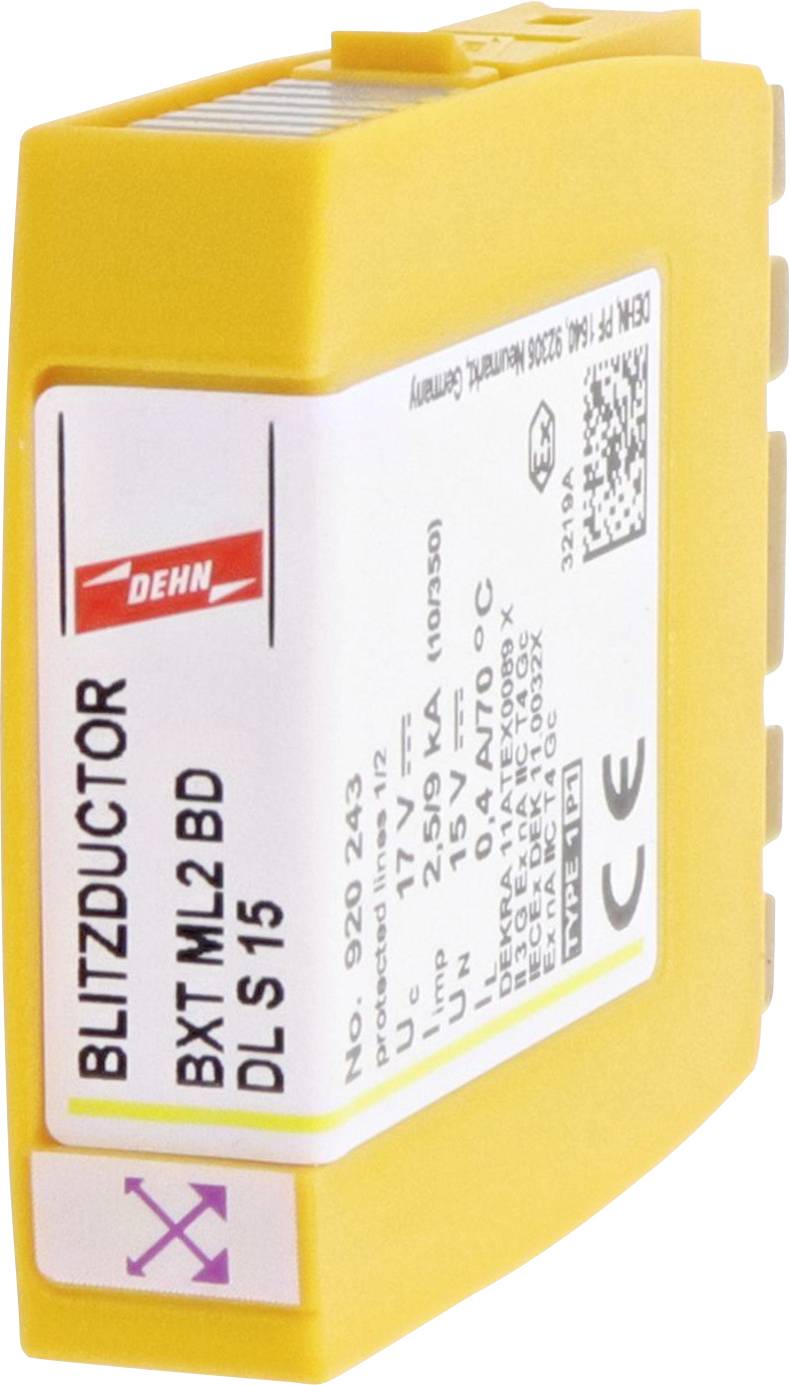 DEHN 920243 BXT ML2 BD DL S 15 Kombiableiter 20 kA 1St.