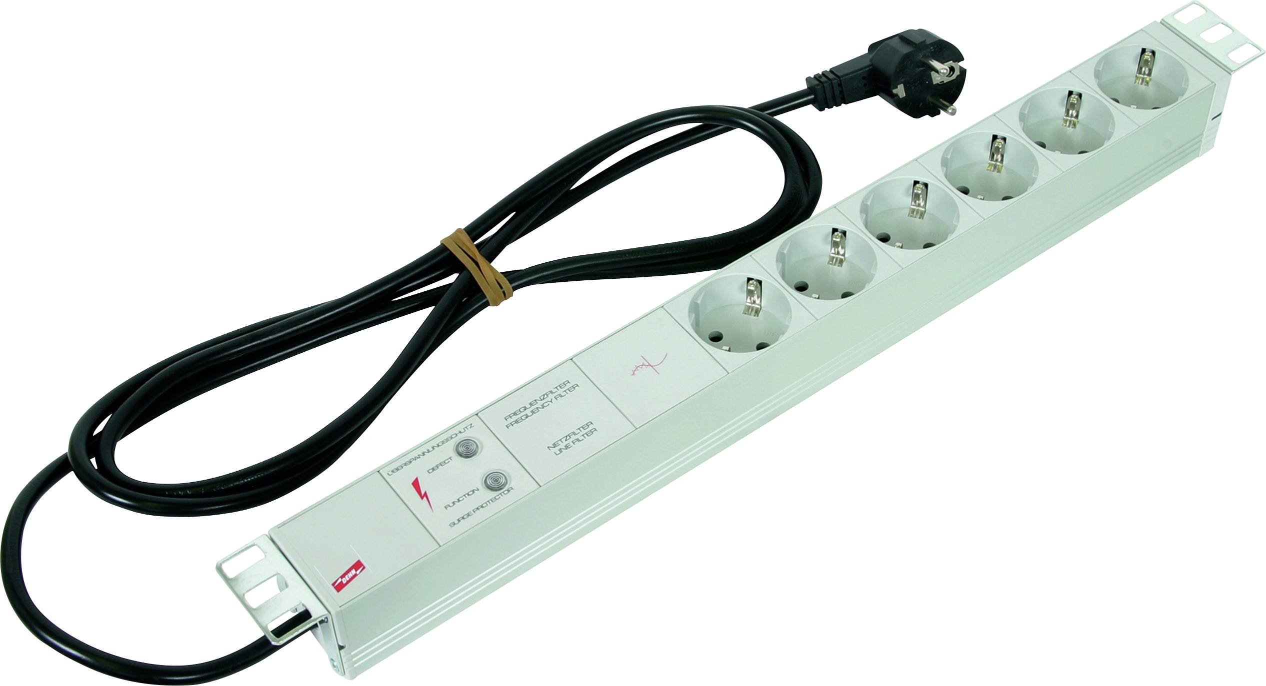 DEHN 909251 Überspannungsschutz-Steckdosenleiste Schutzkontakt 1St.