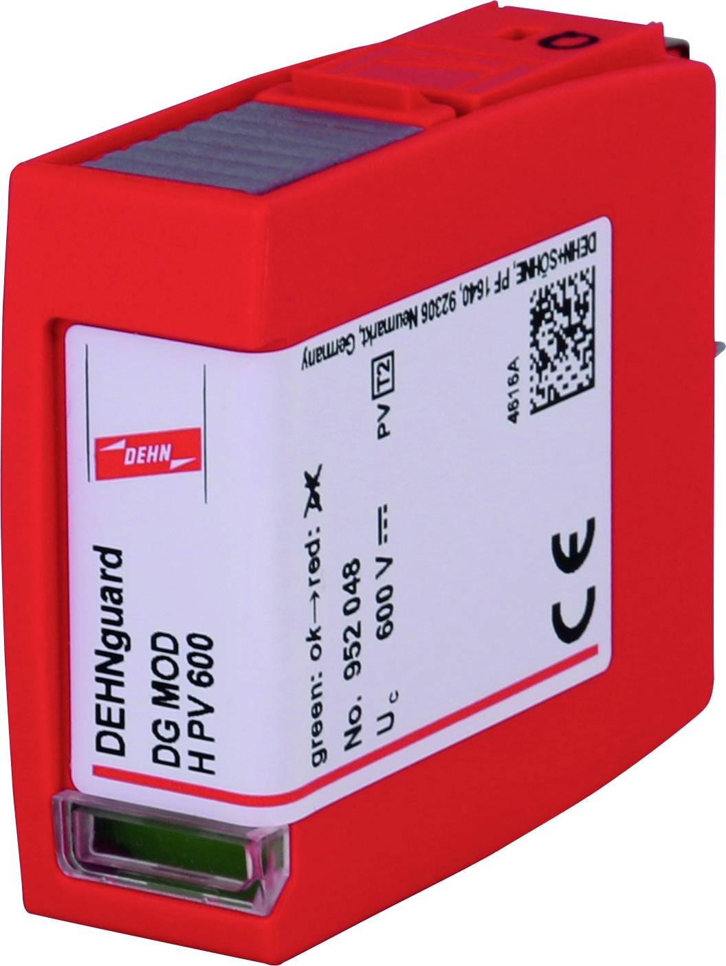 DEHN 952048 DG MOD H PV 600 Überspannungsschutz-Modul 20 kA 1St.