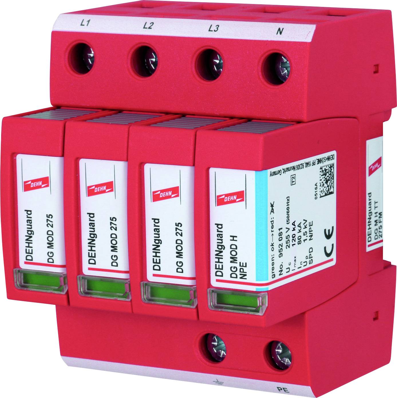 DEHN 952385 DG M H TT 275 FM Überspannungsableiter 20 kA 1St.