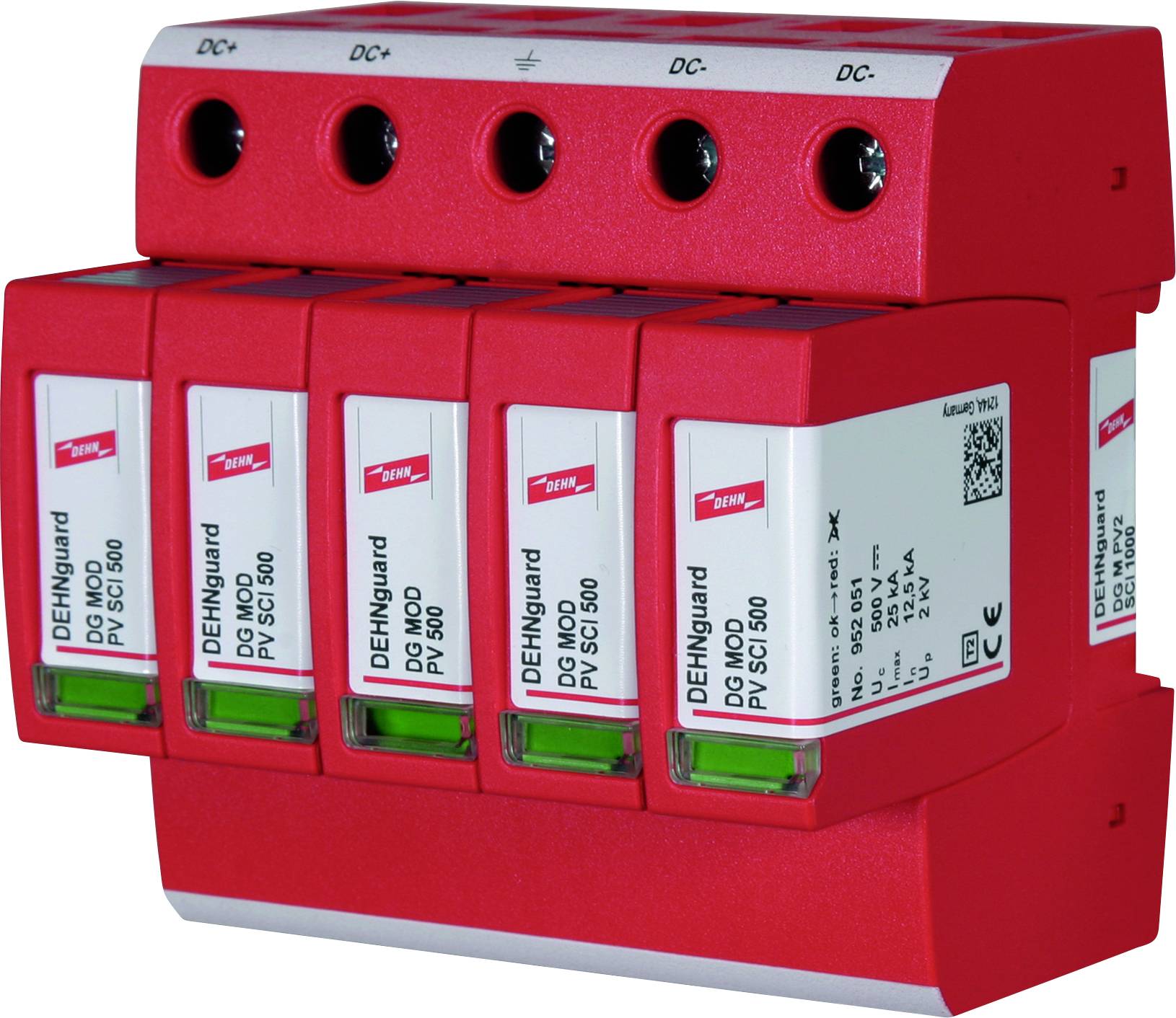 DEHN 952514 DG M PV2 SCI 1000 Überspannungsableiter 12.5 kA 1St.
